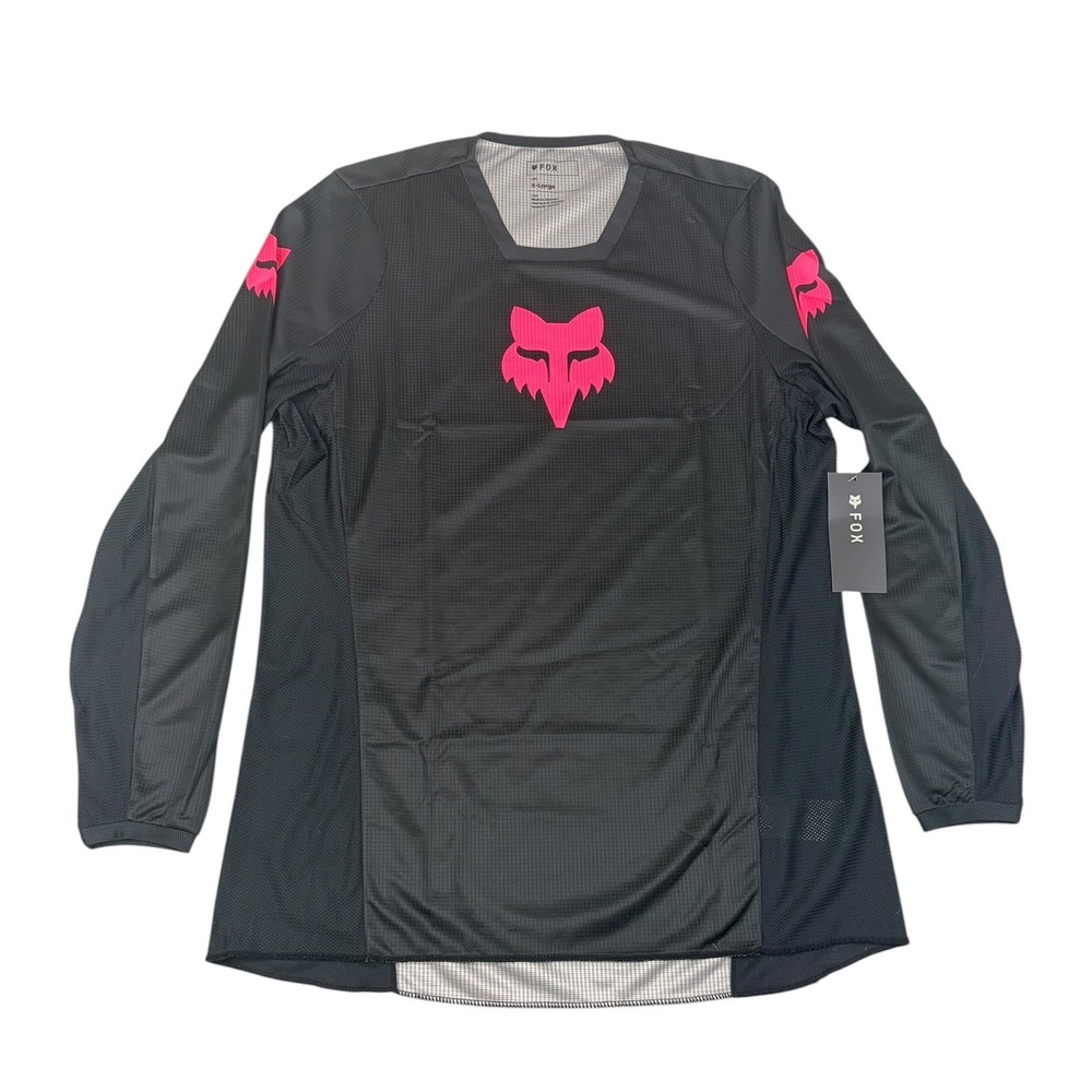 Fox Racing Womens 180 Blackout Jersey Black Pink Dirt Bike Motocross MTB XL NEW